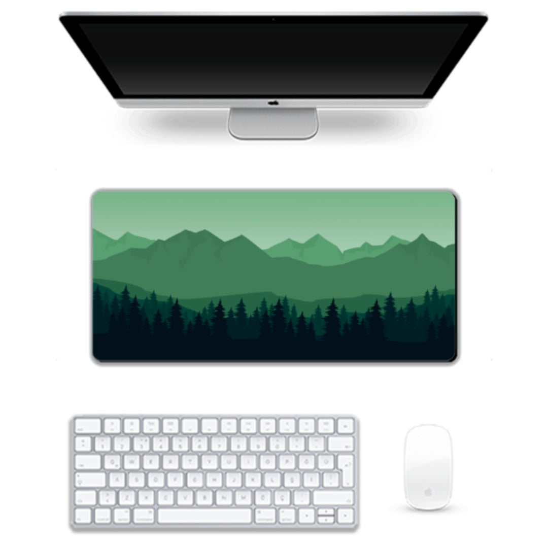 Gaming Pad - Green Landscape