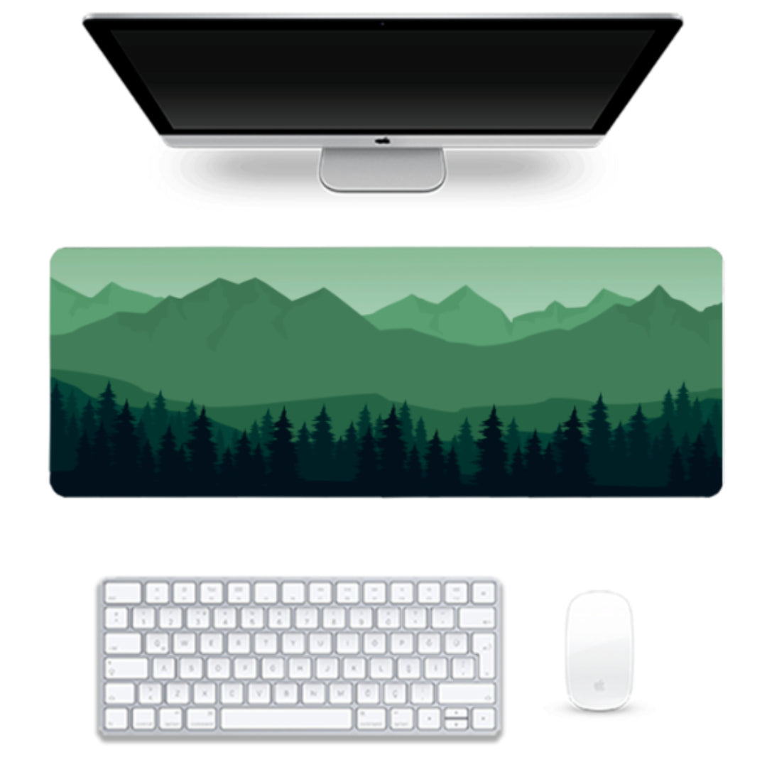 Gaming Pad - Green Landscape