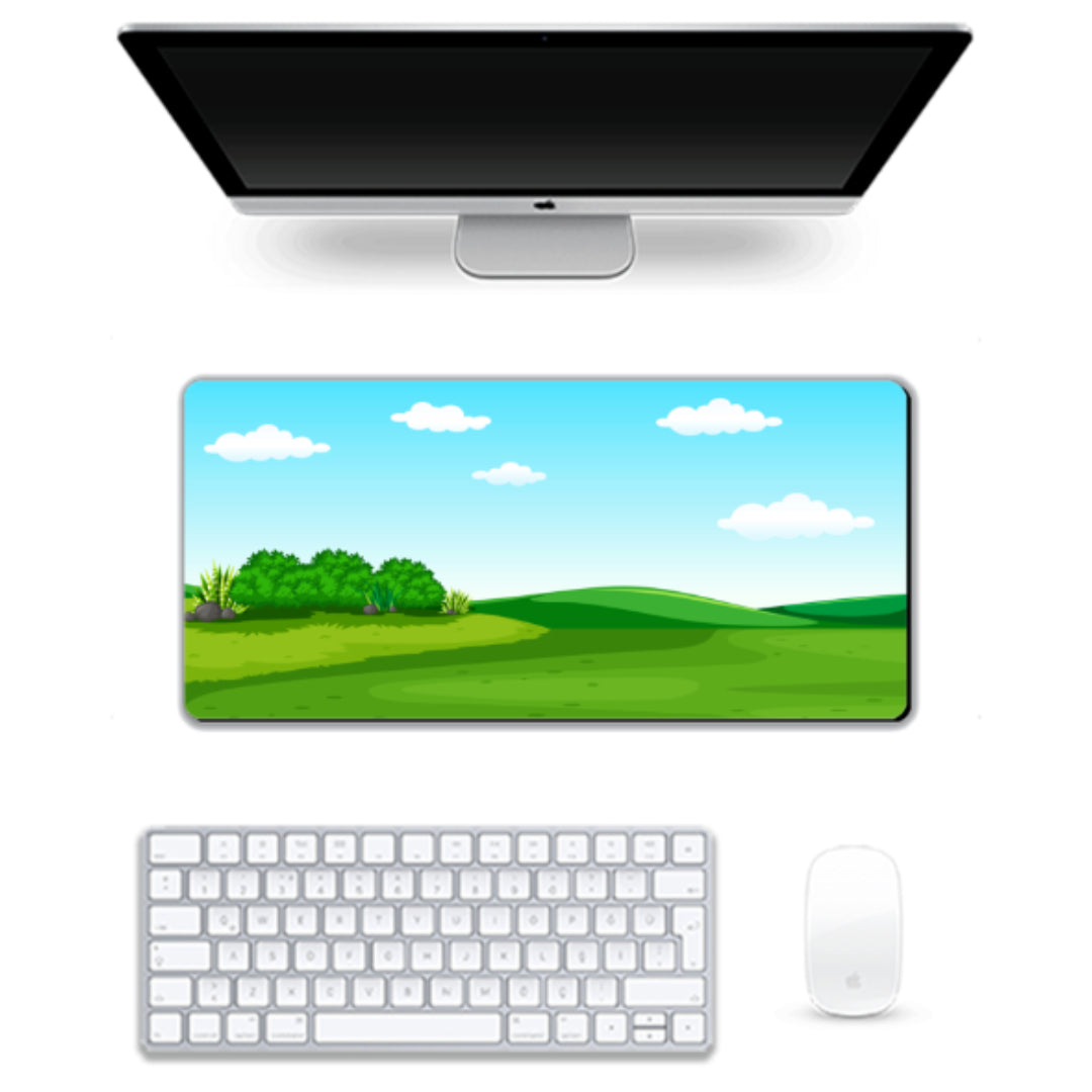 Gaming Pad - Green Landscape 2