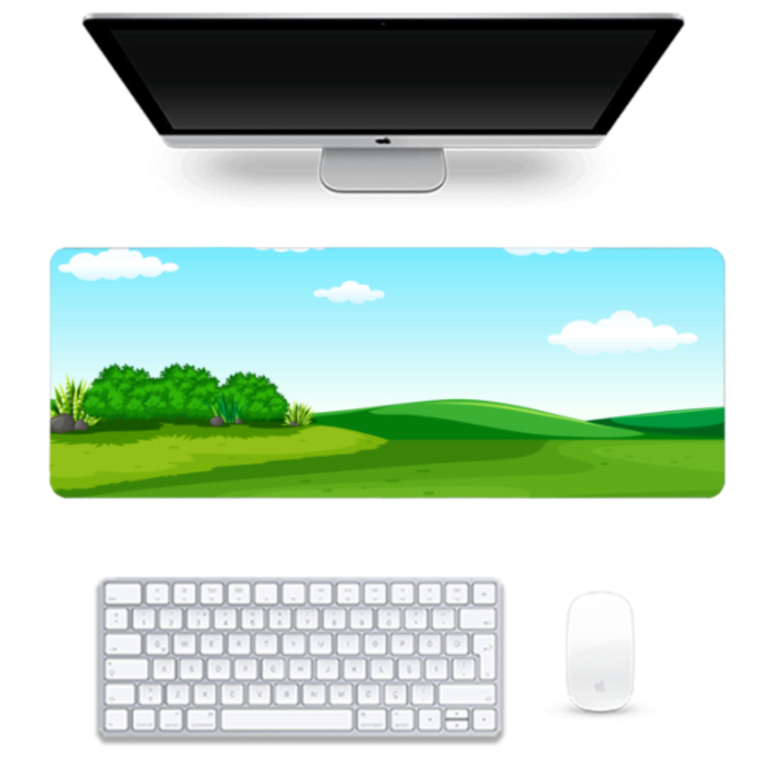 Gaming Pad - Green Landscape 2