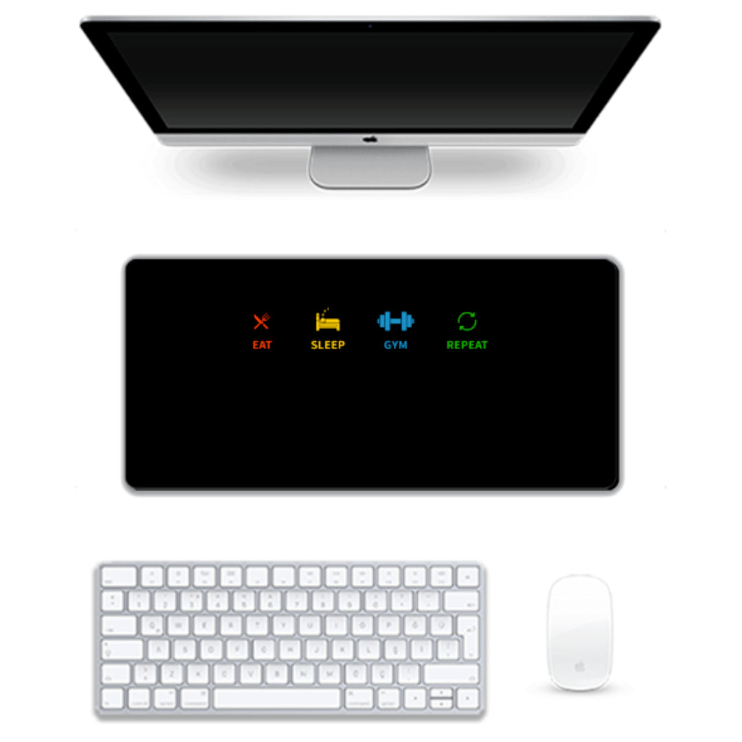 Gaming Pad - Eat Sleep Gym Repeat
