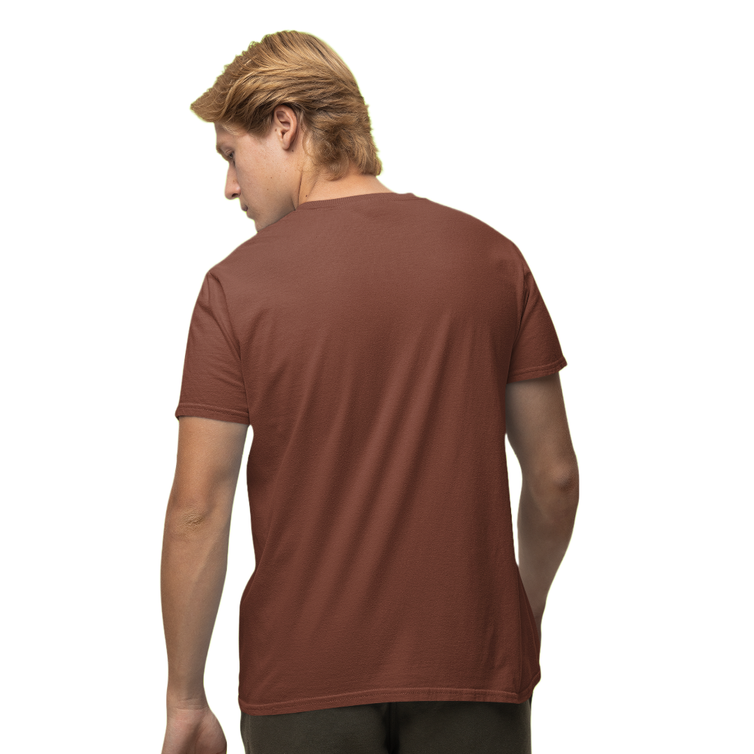 Unisex T-shirt - Brick Red (Plain)
