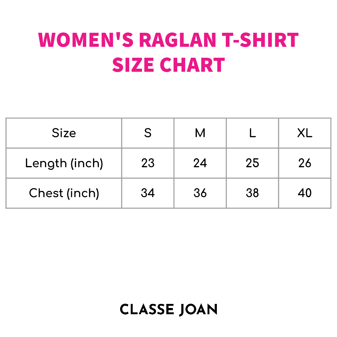 Women's Raglan T-shirt - Charcoal Melange and Black (Plain)