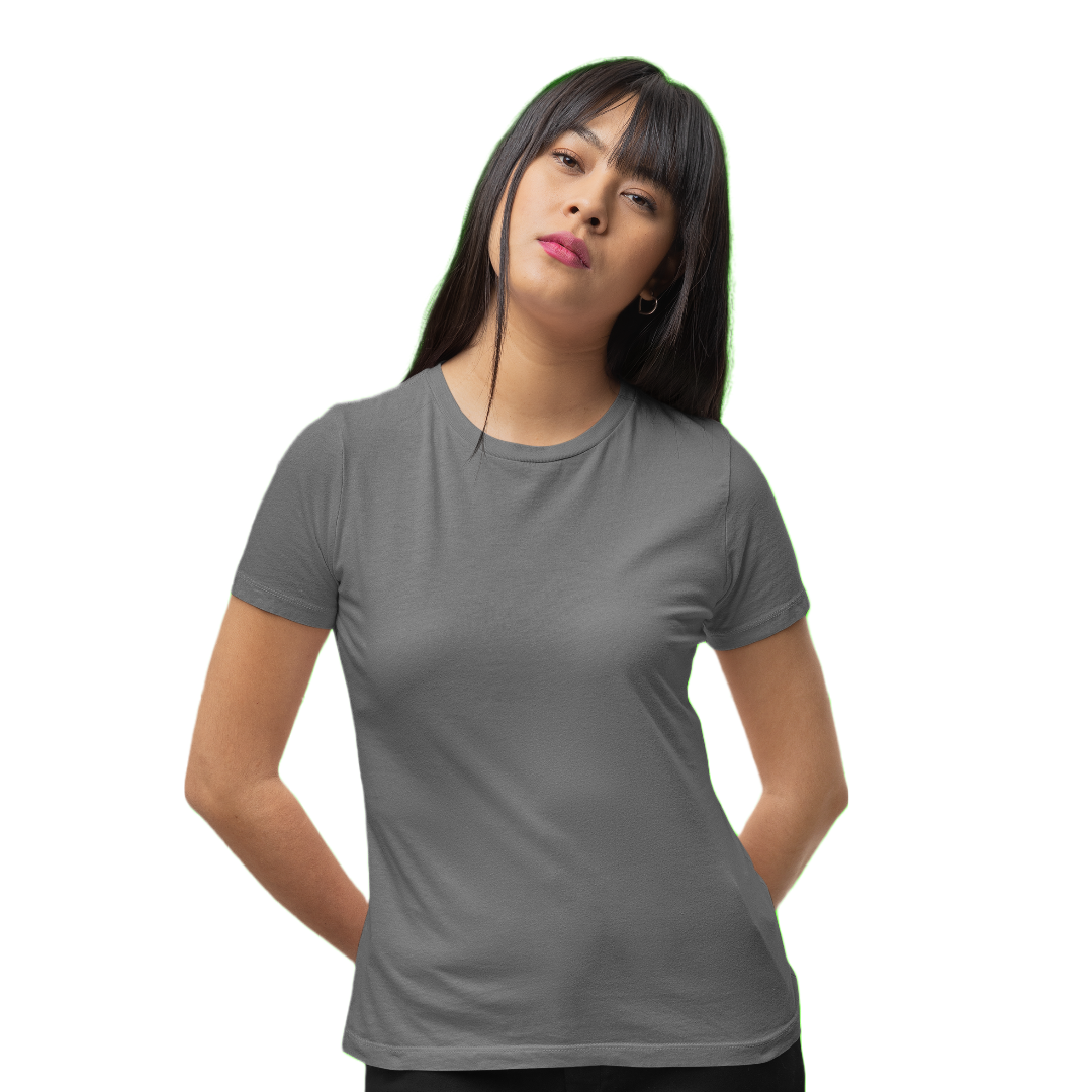 Unisex T-shirt - Charcoal Melange (Plain)
