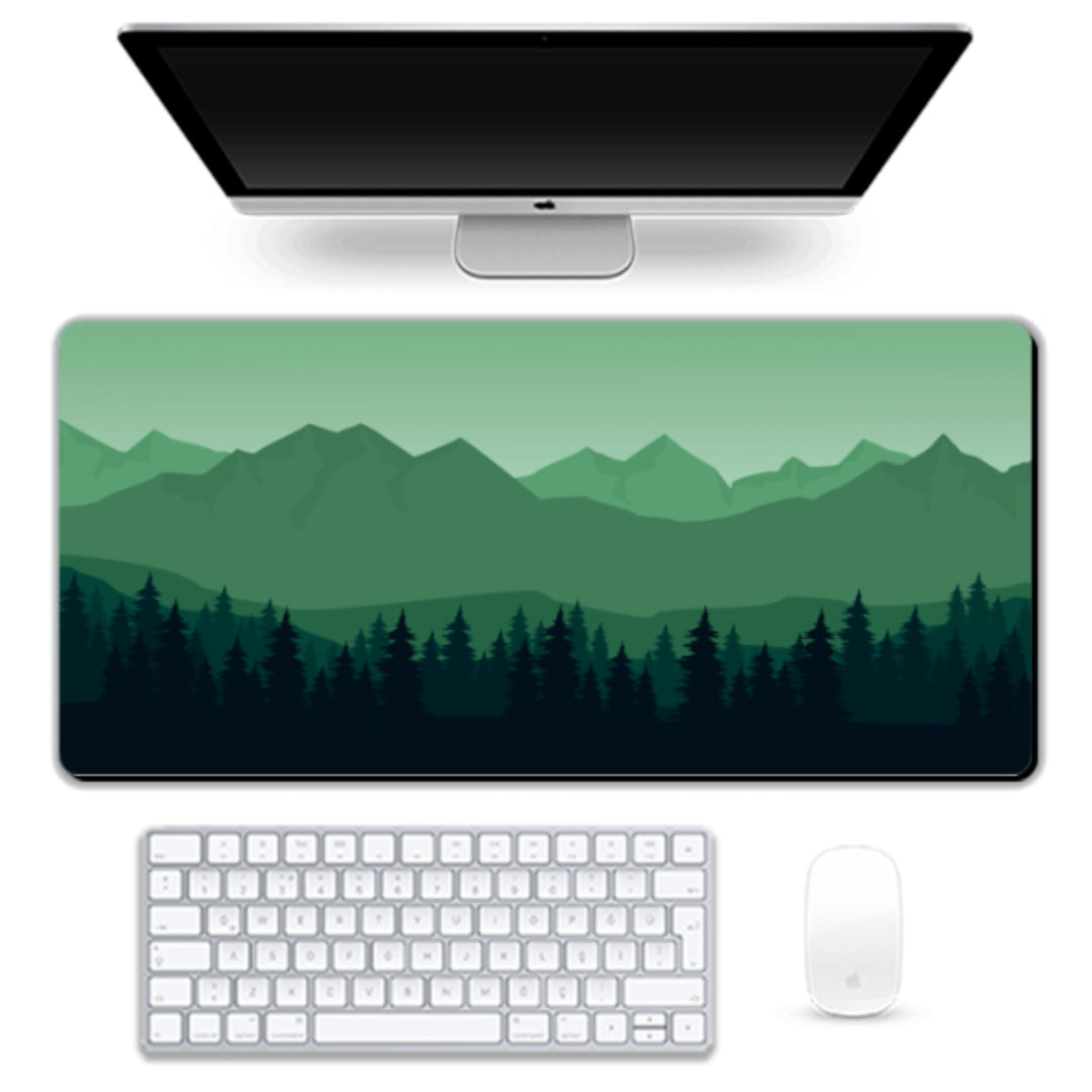 Gaming Pad - Green Landscape