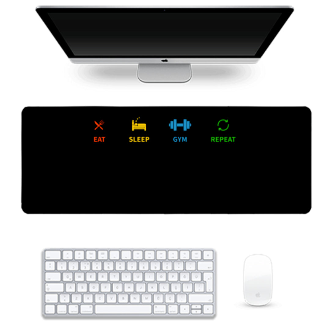 Gaming Pad - Eat Sleep Gym Repeat