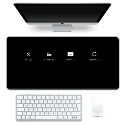 Gaming Pad - Eat Sleep Code Repeat - 6 Color Option