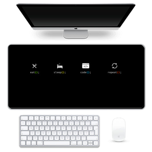 Gaming Pad - Eat Sleep Code Repeat - 6 Color Option