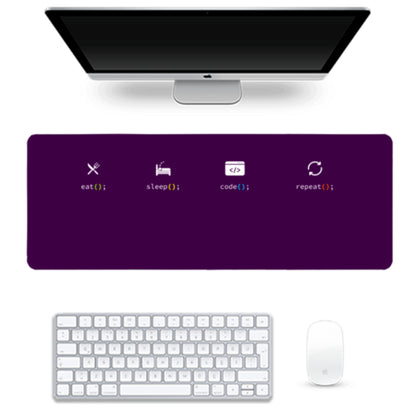 Gaming Pad - Eat Sleep Code Repeat - 6 Color Option