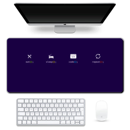 Gaming Pad - Eat Sleep Code Repeat - 6 Color Option