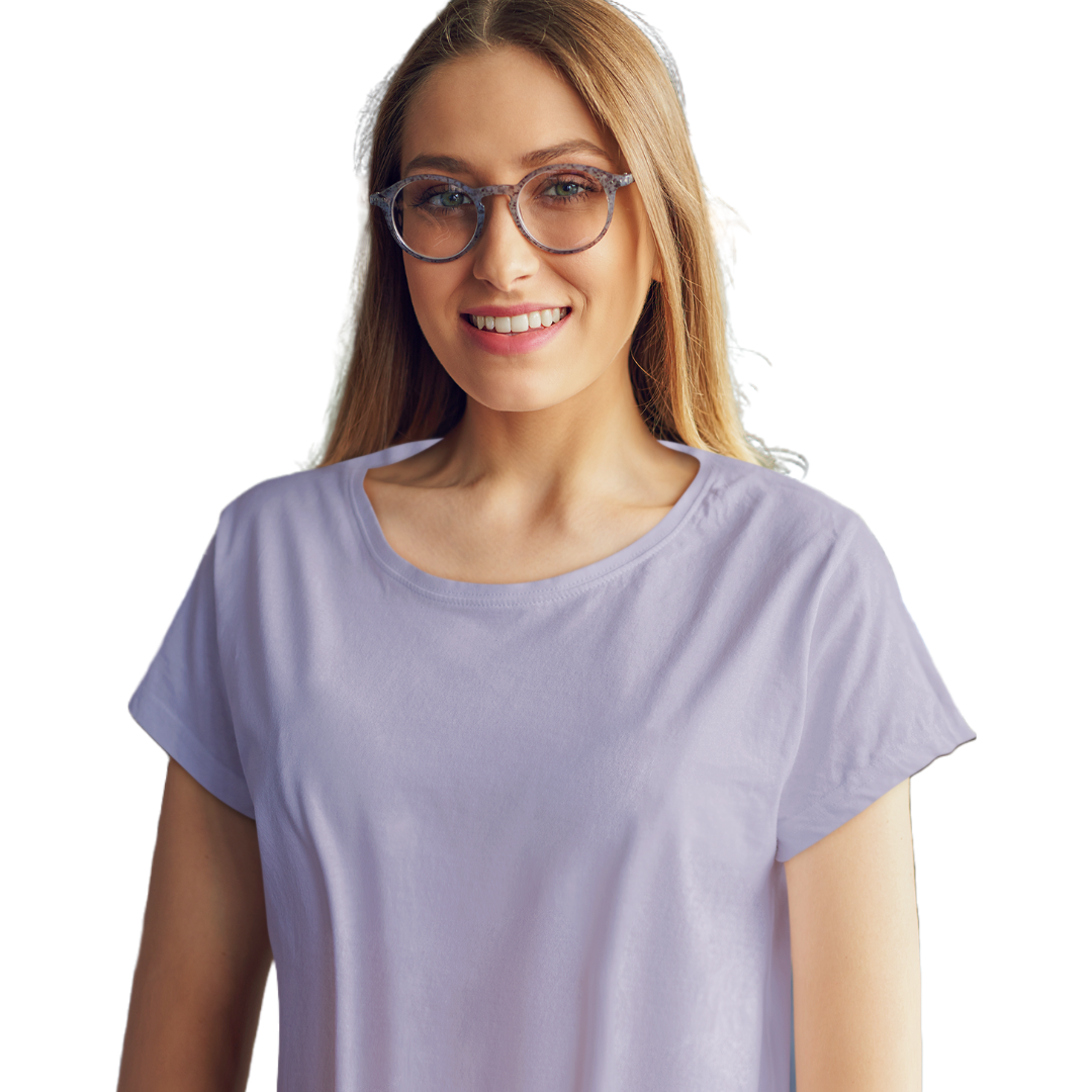 Women's T-shirt - Lavender (Plain)