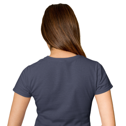 Women's T-shirt - Navy Blue (Plain)