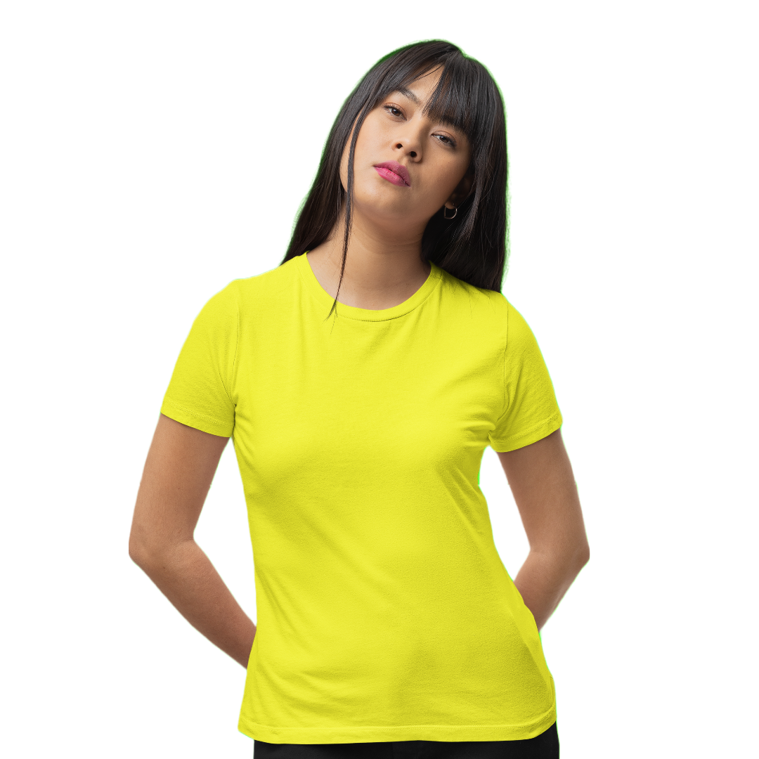 Unisex T-shirt - New Yellow (Plain)