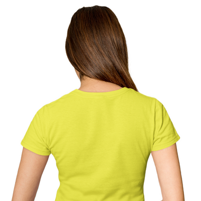 Women's T-shirt - New Yellow (Plain)