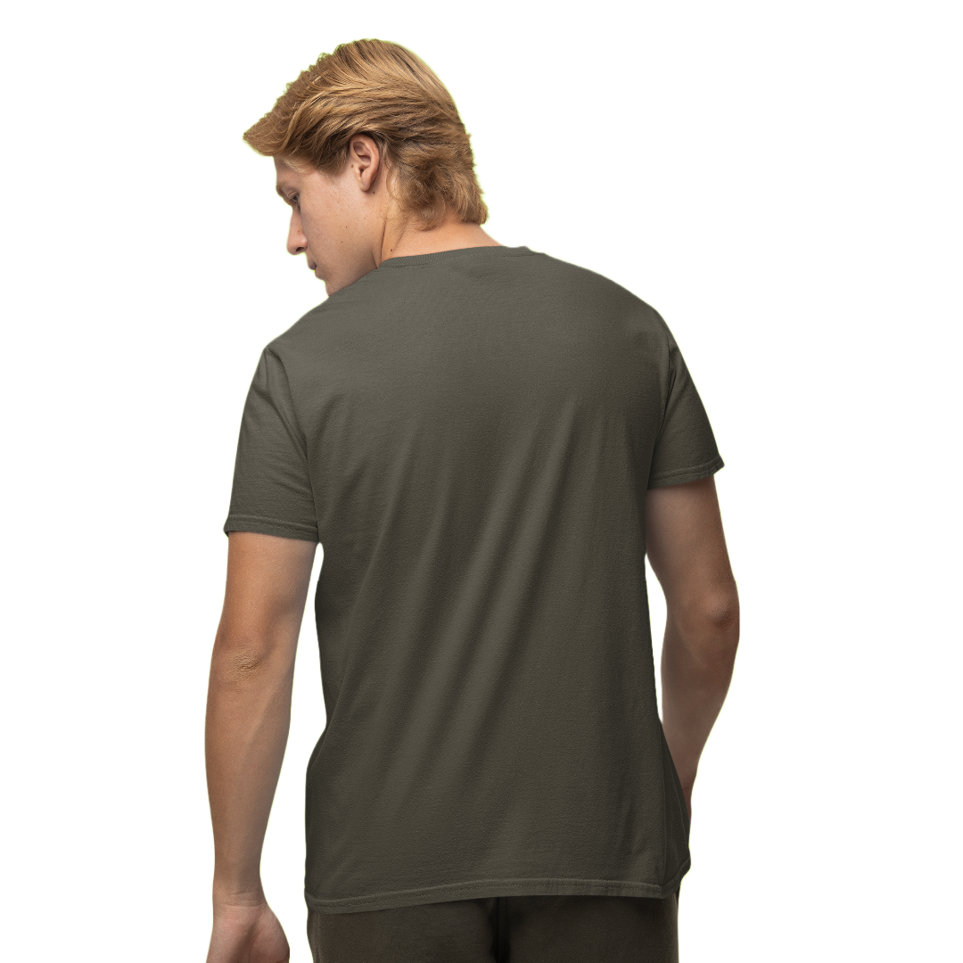 Unisex T-shirt - Olive Green (Plain)