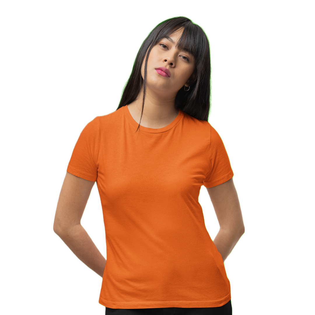 Unisex T-shirt - Orange (Plain)