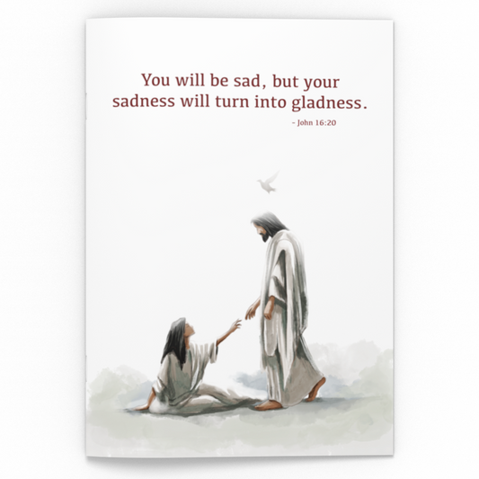 John 16:20 - Bible Verse - Minimal - Poster