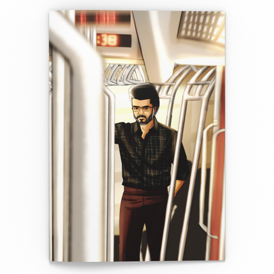 GOAT Vijay - Metro - Artwork - Poster