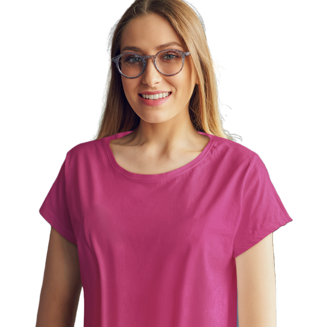 Women's T-shirt - Pink (Plain)