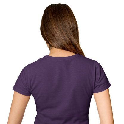 Women's T-shirt - Purple (Plain)