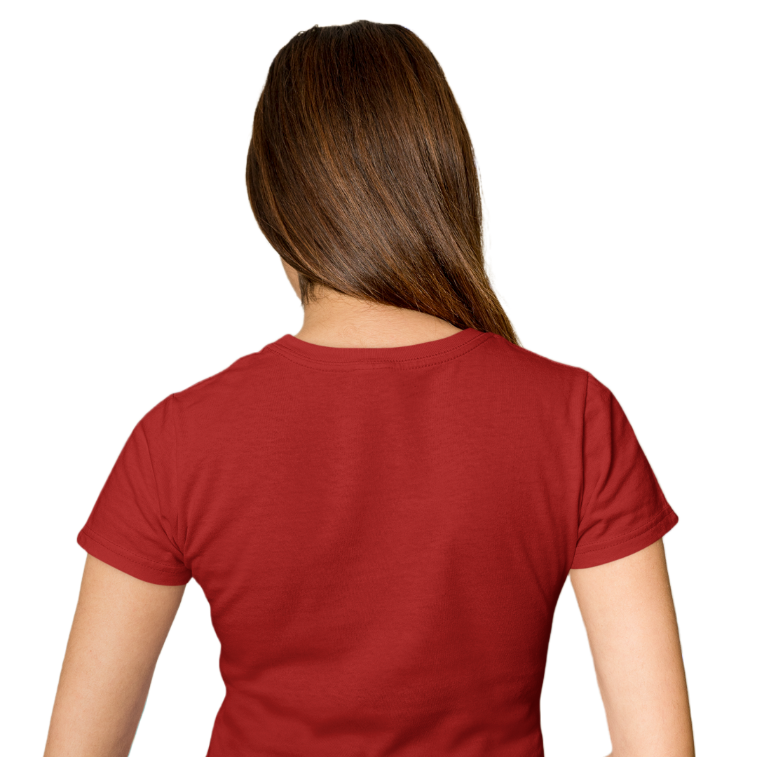 Women's T-shirt - Red (Plain)