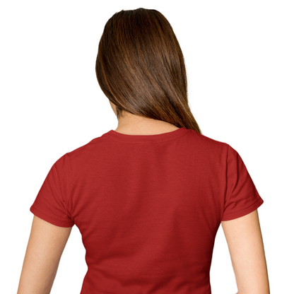 Women's T-shirt - Red (Plain)