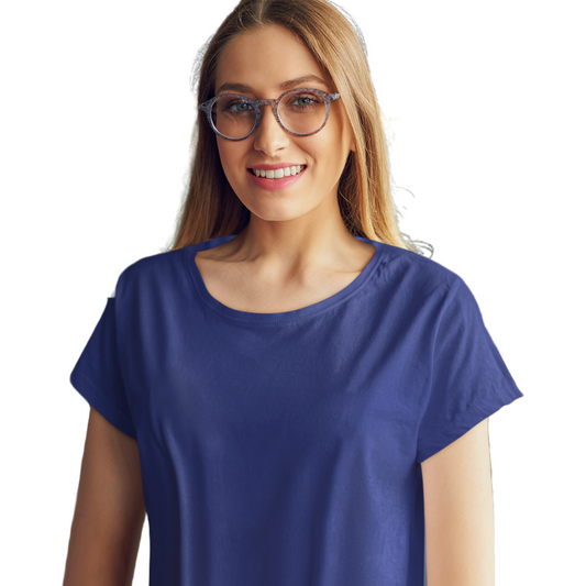 Women's T-shirt - Royal Blue (Plain)