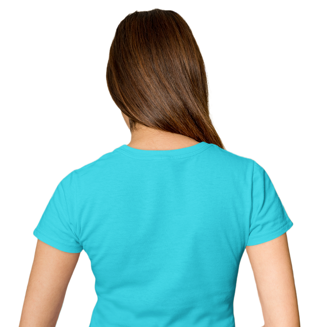 Women's T-shirt - Sky Blue (Plain)
