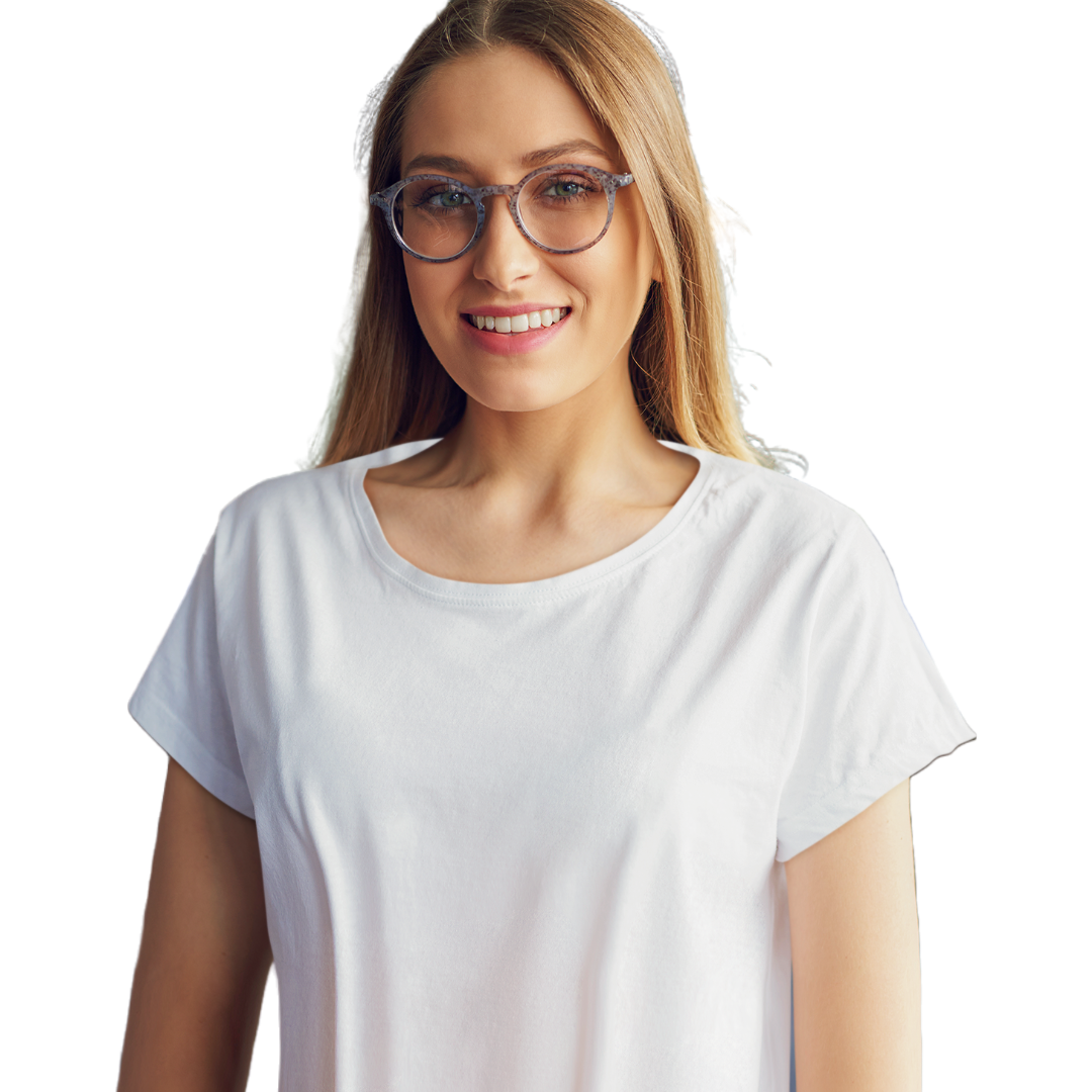 Women's T-shirt - White (Plain)