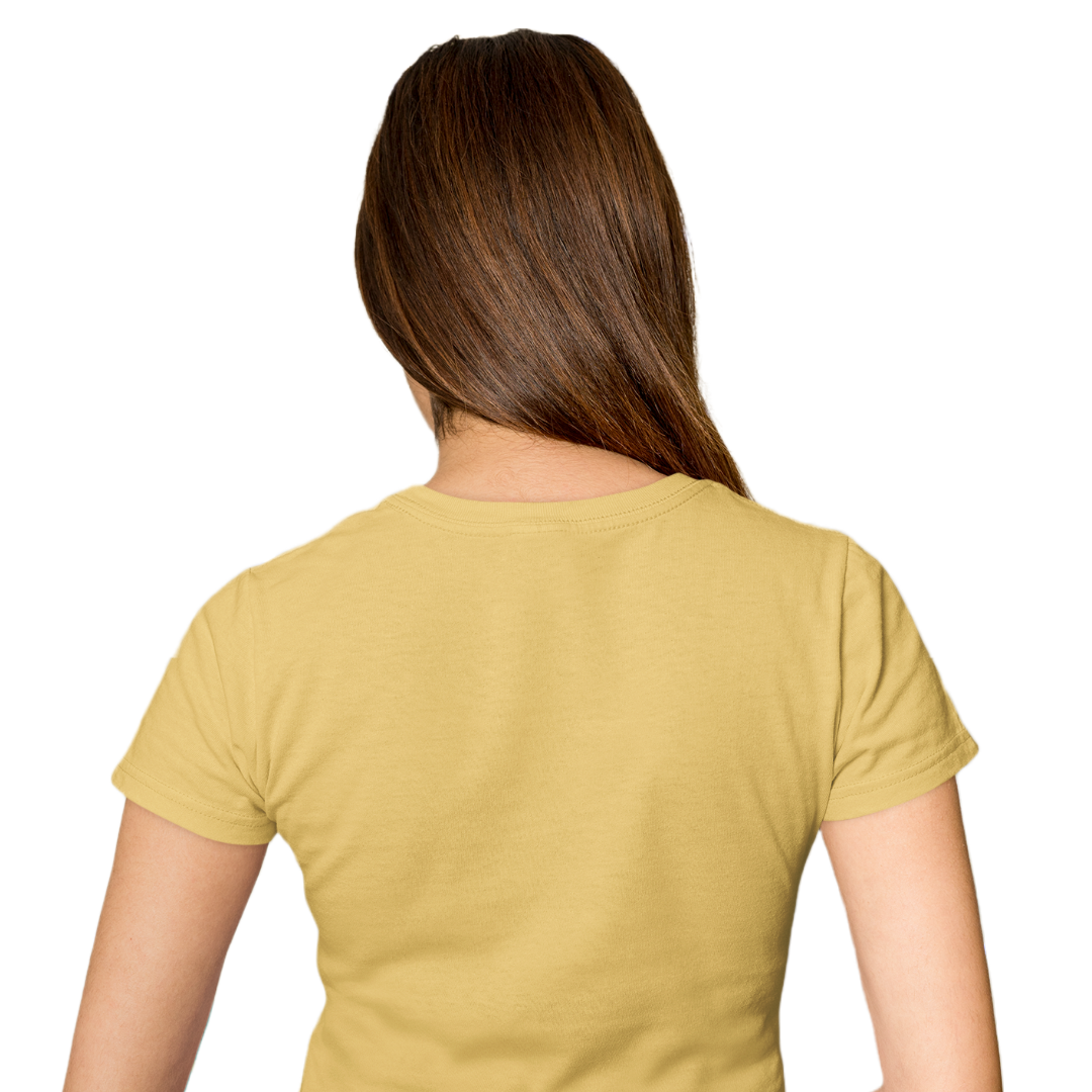 Women's T-shirt - Yellow (Plain)